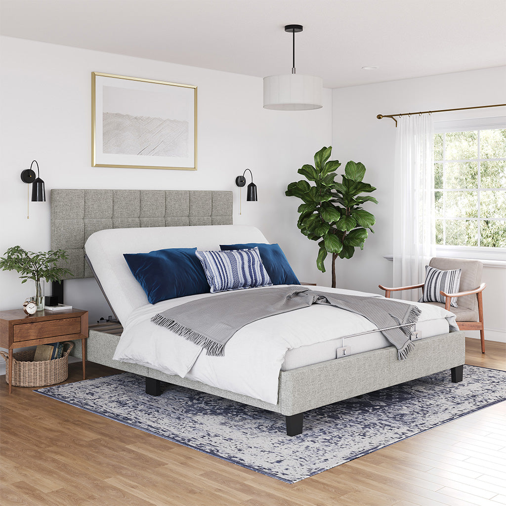 Aireloom mattress on adjustable bed base