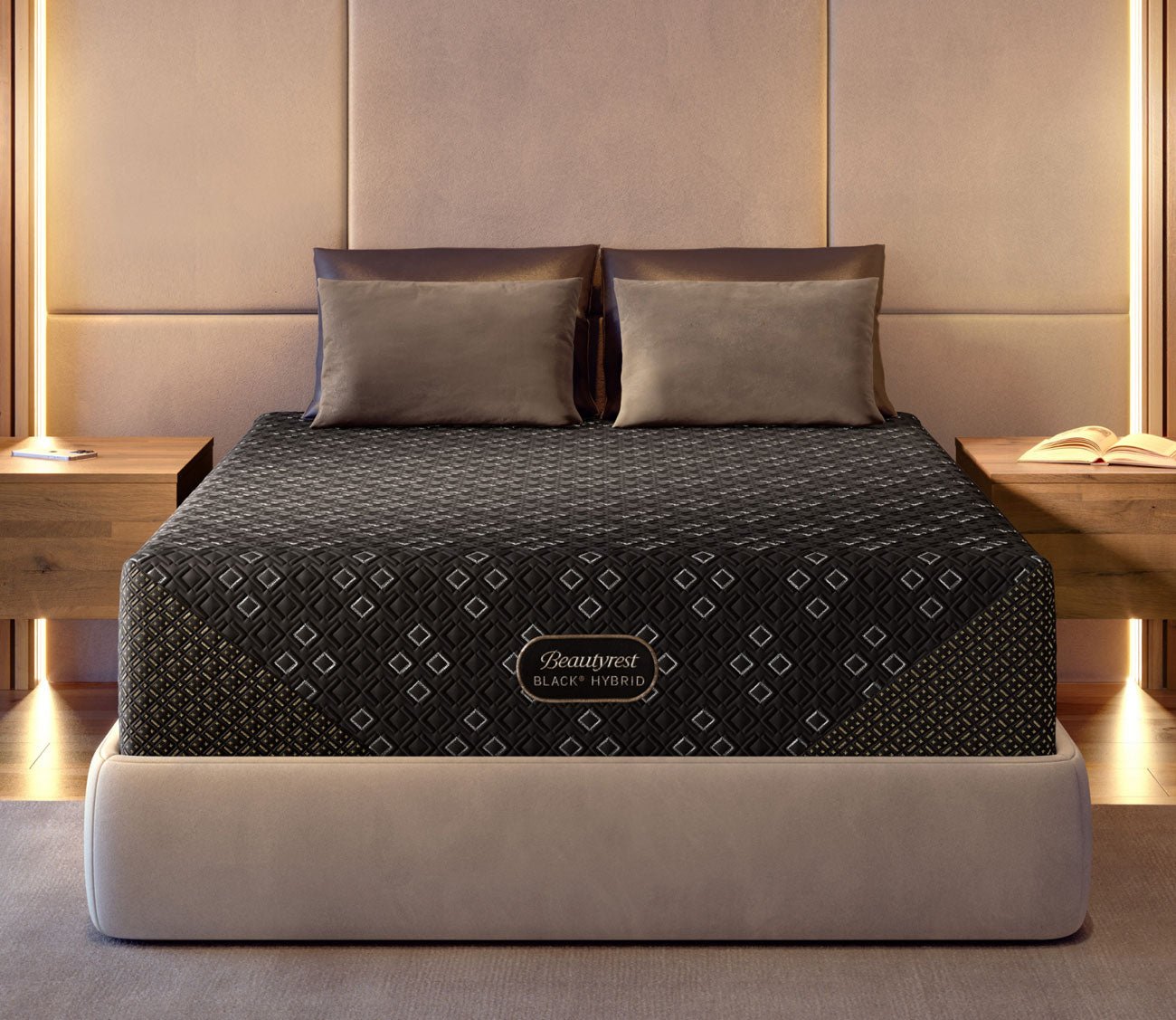 Beautyrest Black Hybrid Series Three XCS Medium Mattress by Simmons