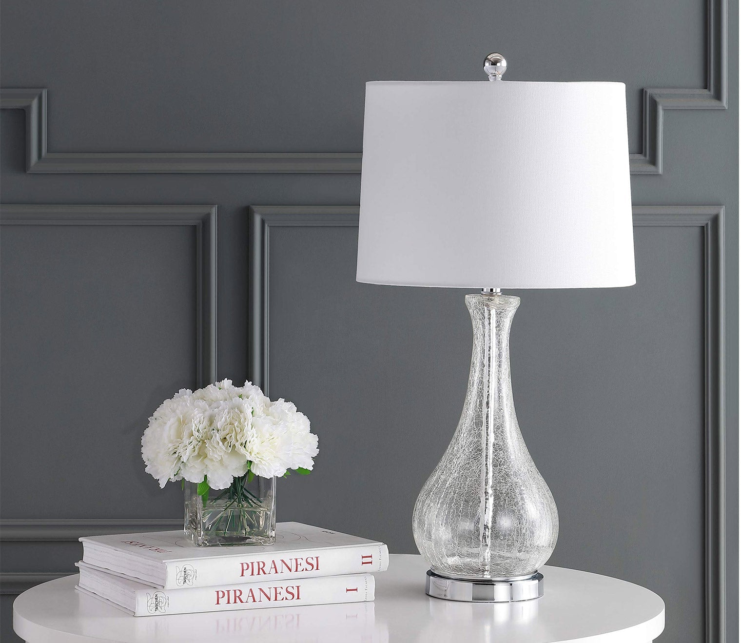 Finnley Glass Table Lamp by Safavieh