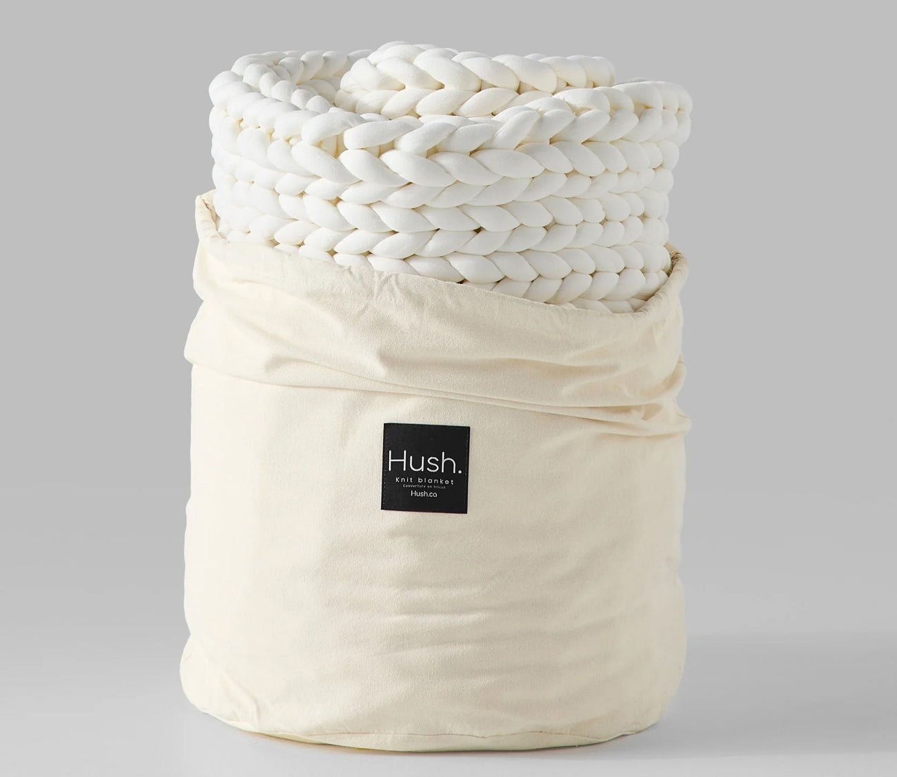 Hush Knit Weighted Blanket by Hush Blankets