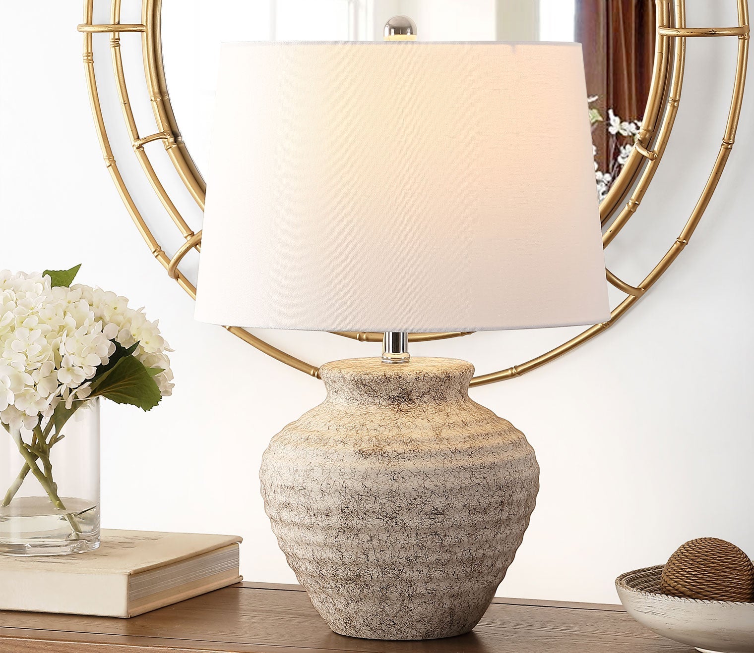 Ledger Ceramic Table Lamp by Safavieh