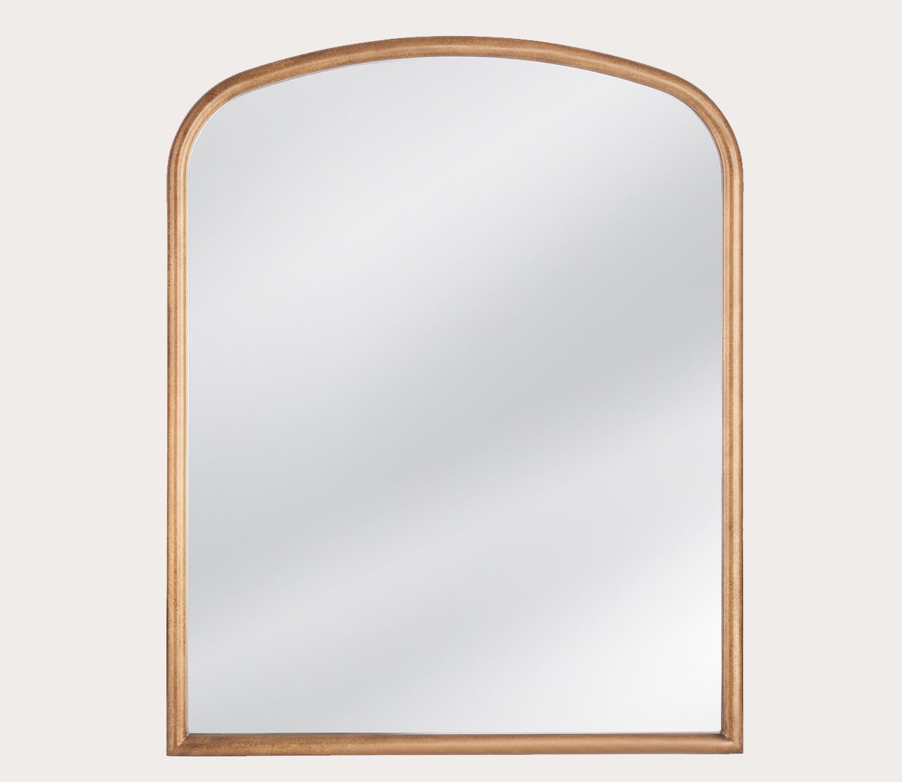 Monroe Gold Wall Mirror by Bassett Mirror