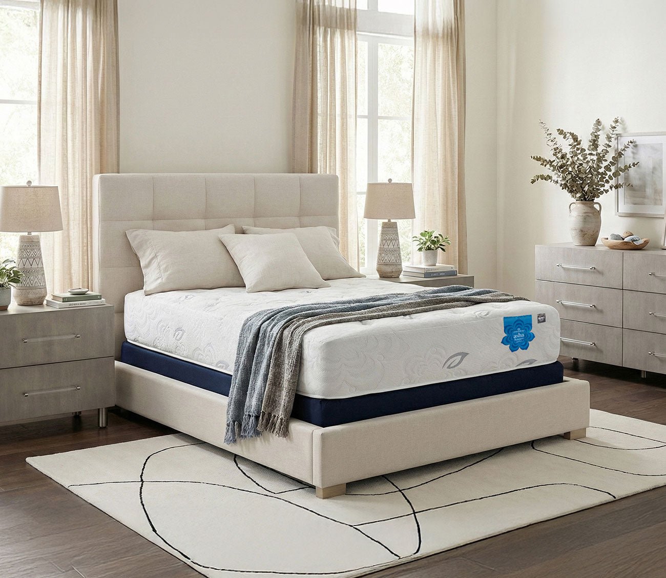 PranaSleep Asha LuxePro 3.0 Medium Mattress by PranaSleep