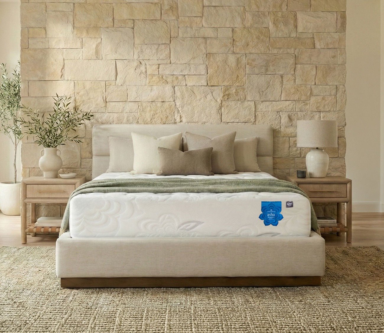 PranaSleep Asha LuxePro 3.0 Medium Mattress by PranaSleep