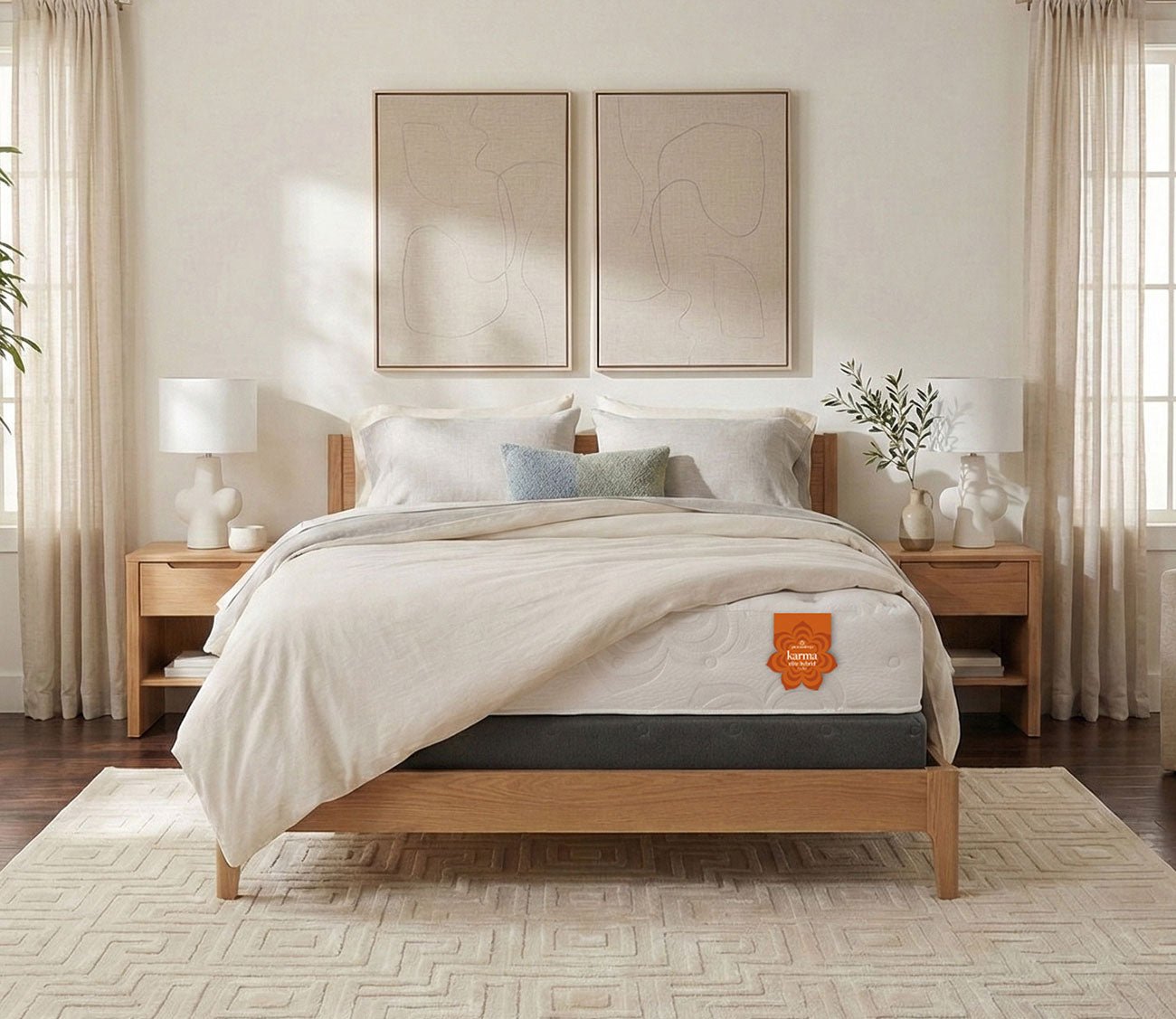 PranaSleep Karma Elite 2 Hybrid Plush Mattress by PranaSleep