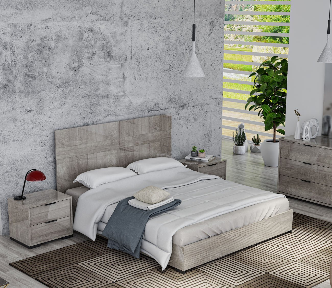 Rimini Panel Bed by NCA Designs