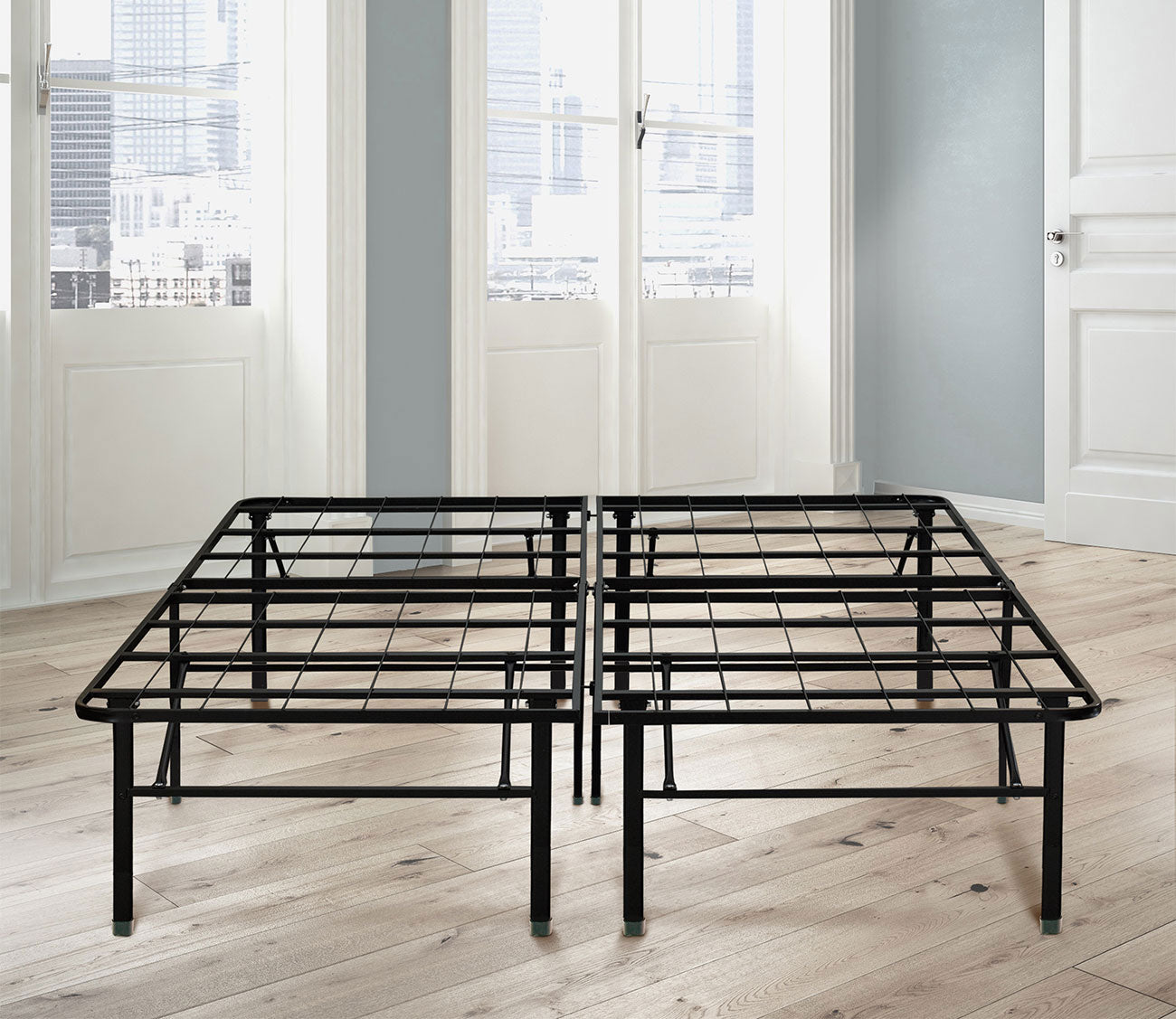 18-Inch Bonus Base Metal Platform Bed Frame by Boyd Sleep