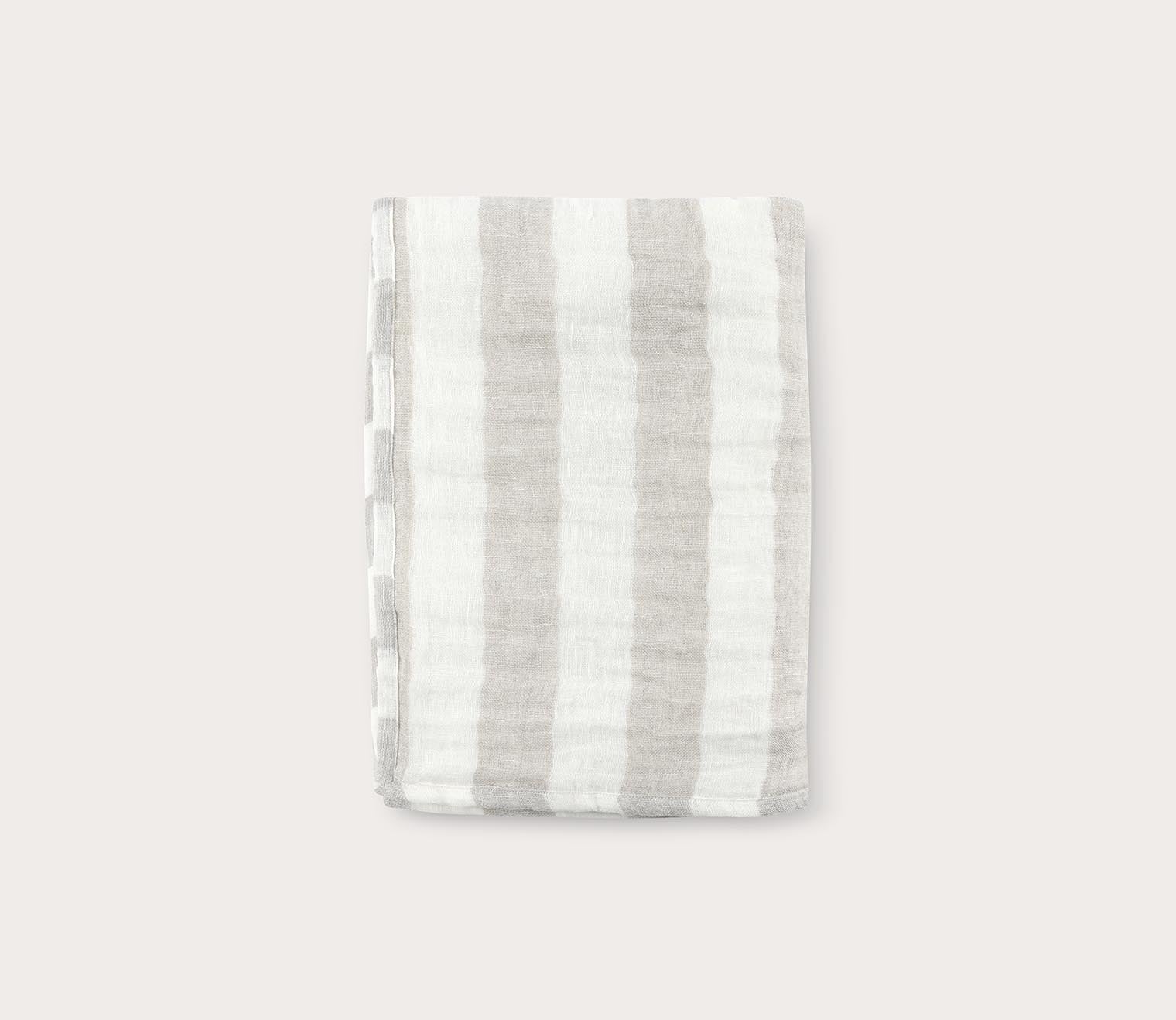 Atwater Ivory Natural Throw Blanket by Villa Home