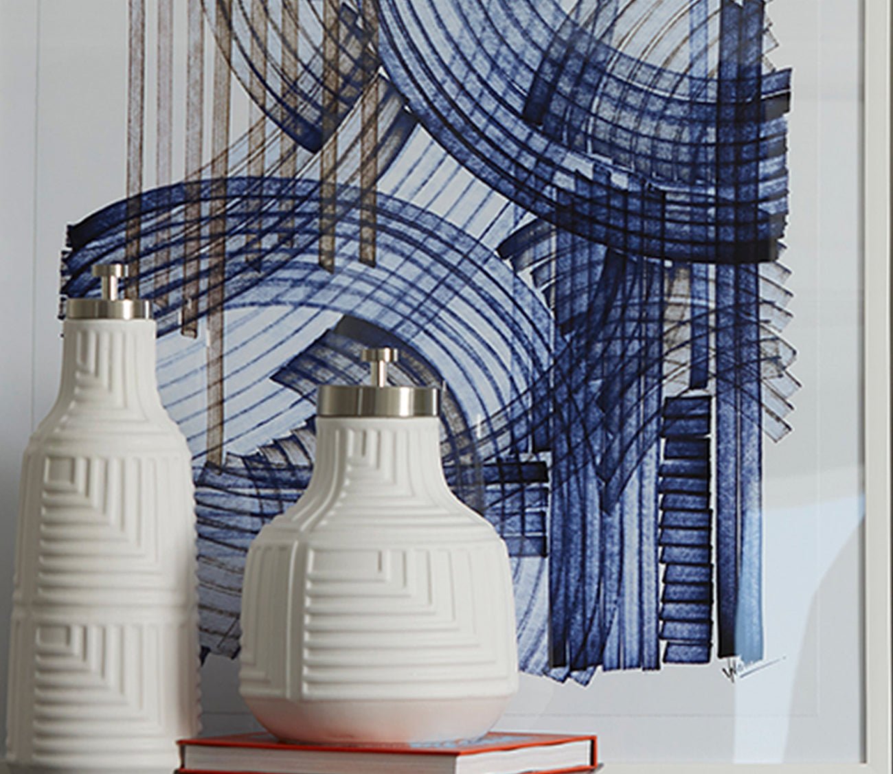 Blue Aura 1 Digital Print by Grand Image