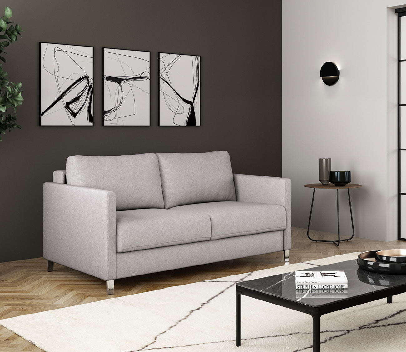 Elfin Full XL Loveseat Sleeper by Luonto