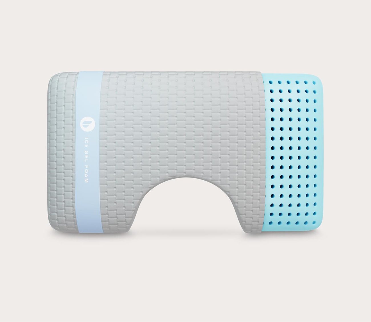 Ice Gel Memory Foam Pillow by Blu Sleep