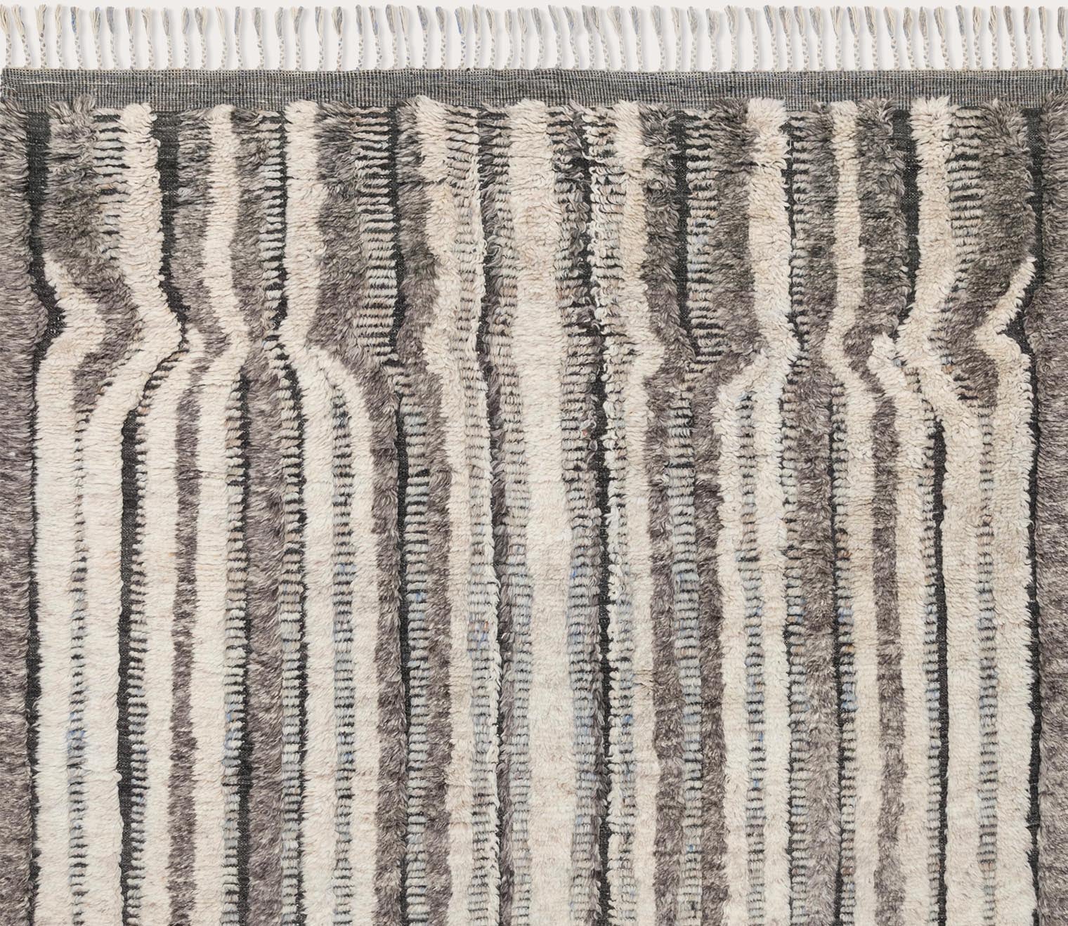 Khalid Stone Charcoal Area Rug by Loloi