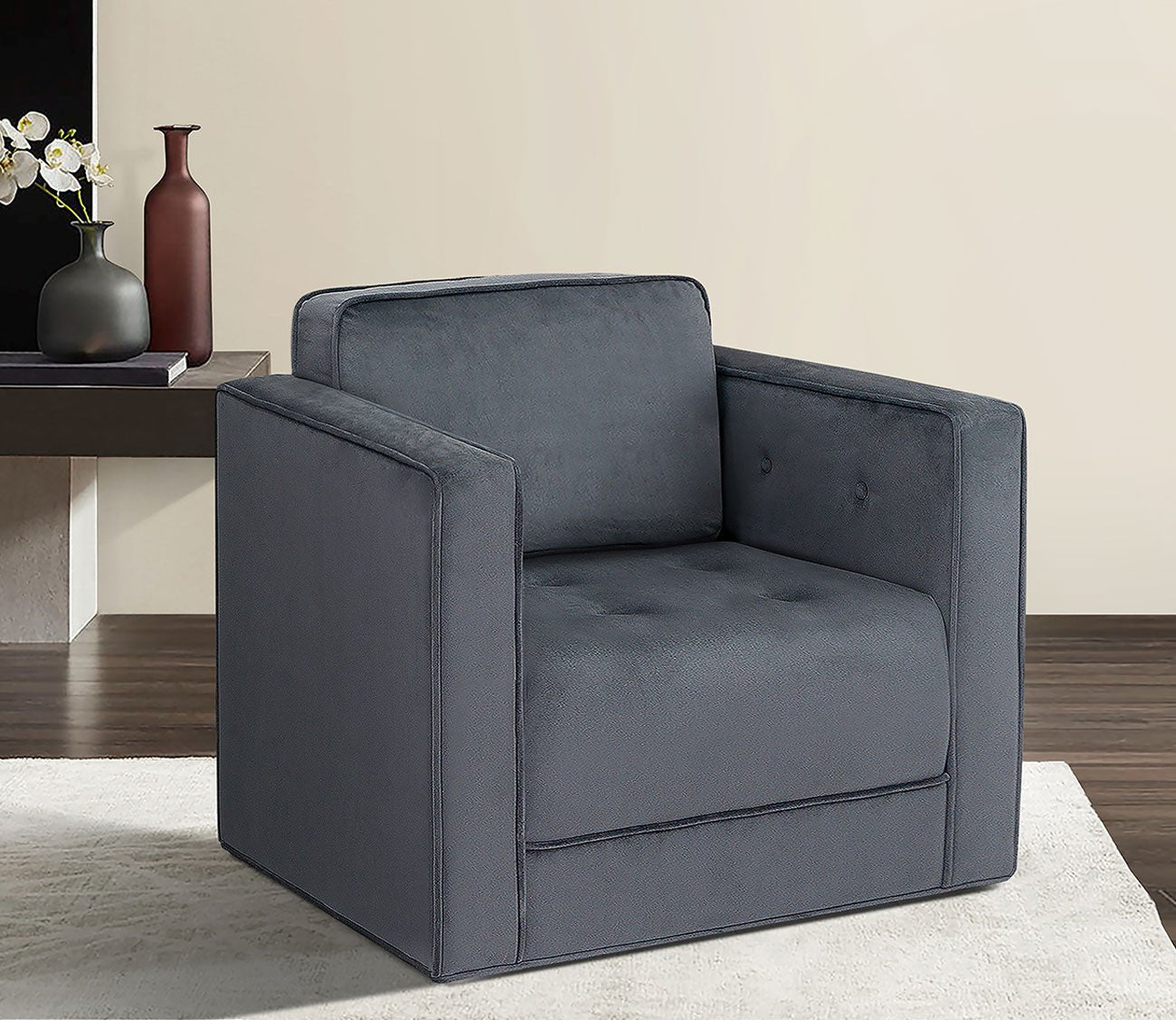 Madrid Swivel Accent Chair by Martha Stewart