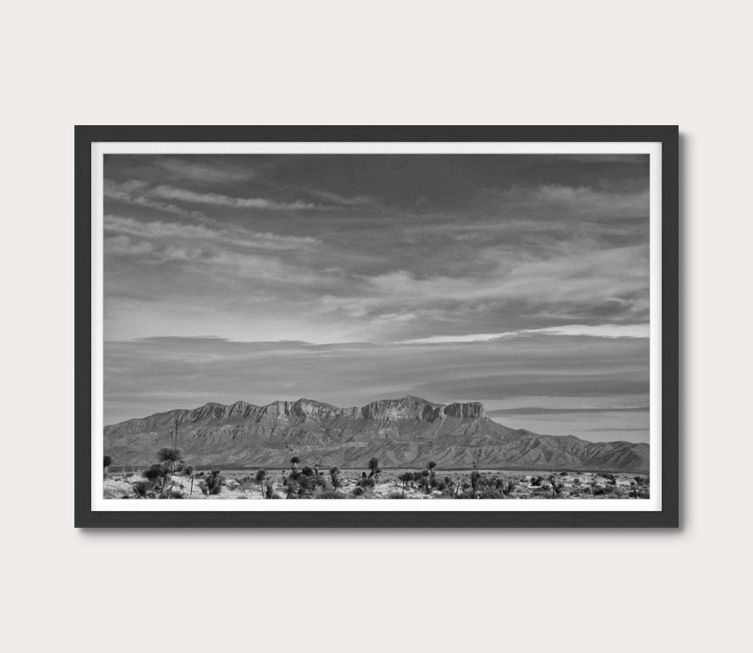 Mountain and the Desert Digital Print by Grand Image Home