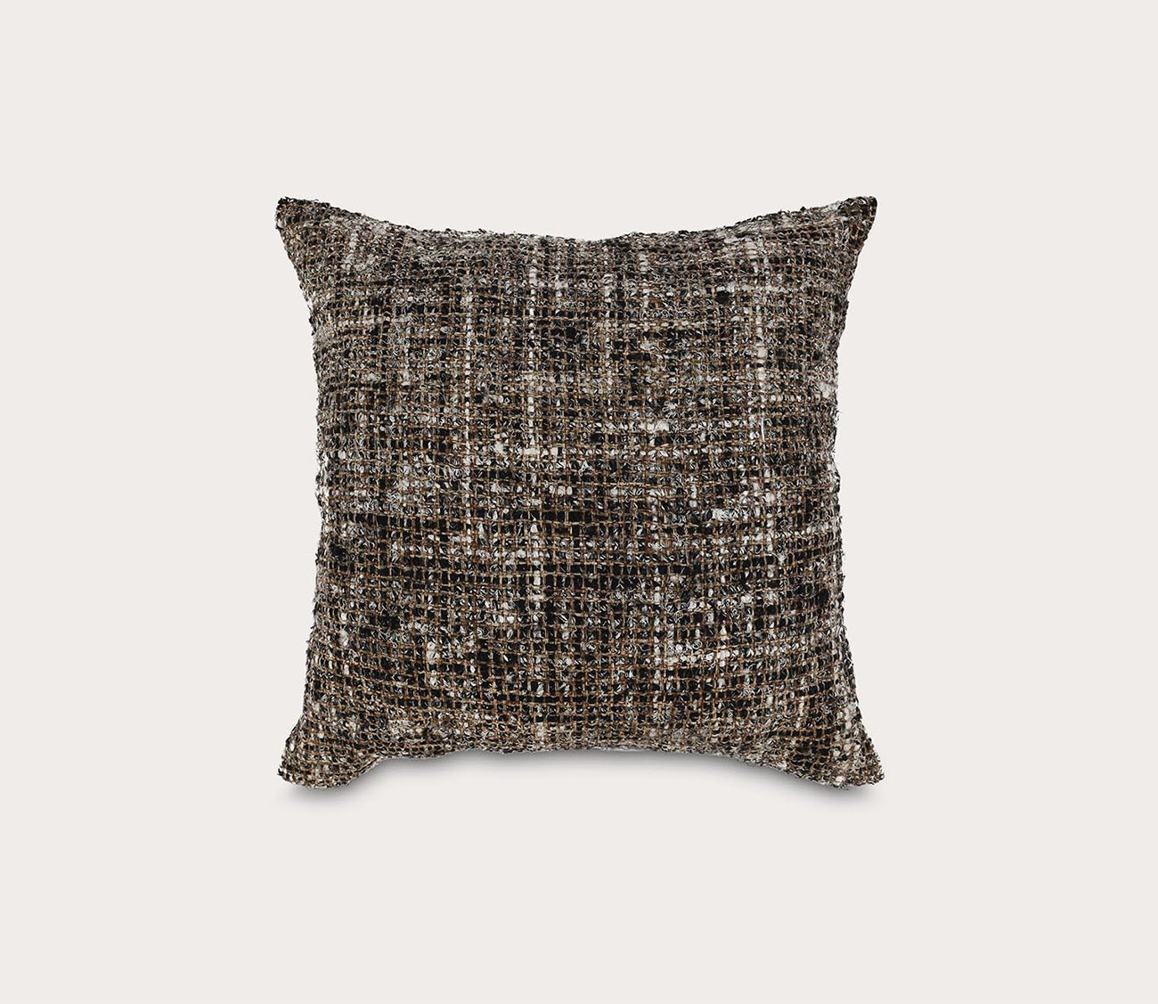 Porter Black Ivory Throw Pillow by Villa by Classic Home