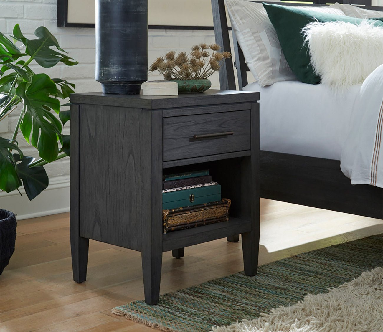Preston 1-Drawer Nightstand by Aspen Home