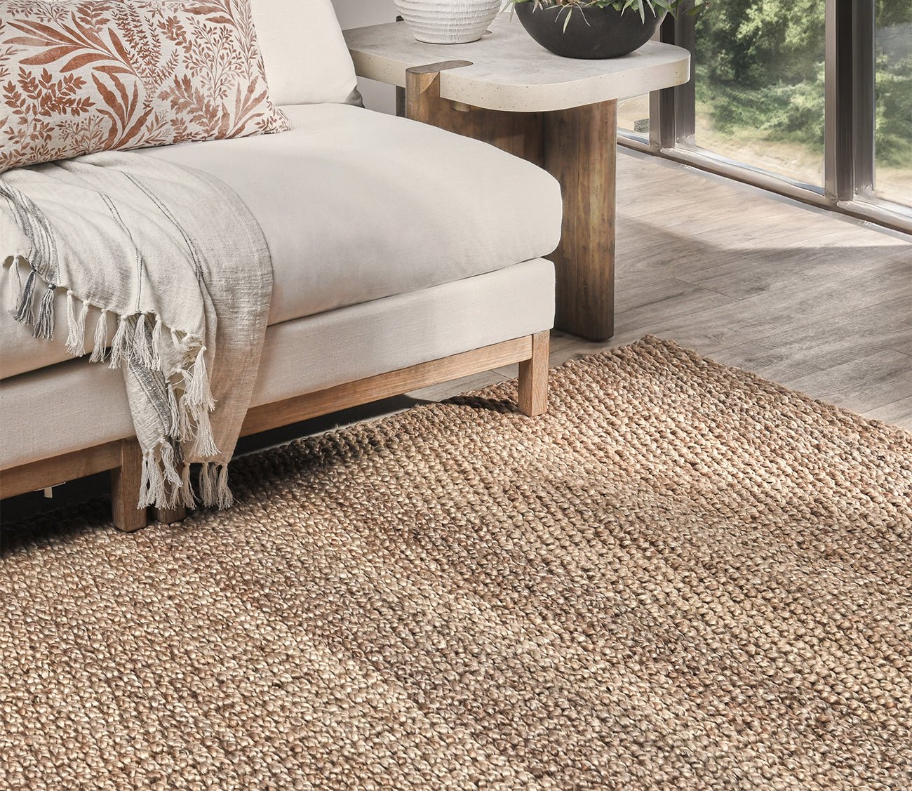 Santa Cruz Jute Area Rug by Villa by Classic Home