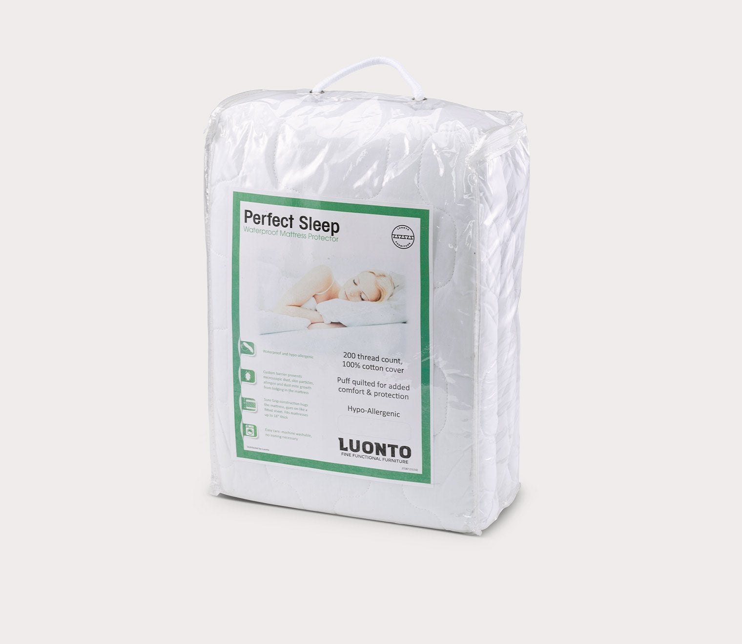 Luonto Waterproof Hypo-Allergenic & Machine washable Mattress