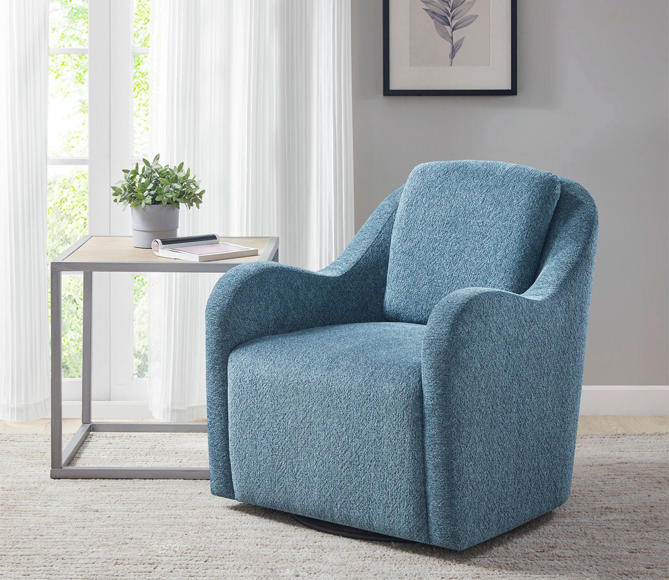 Westerly Swivel Accent Chair by Madison Park