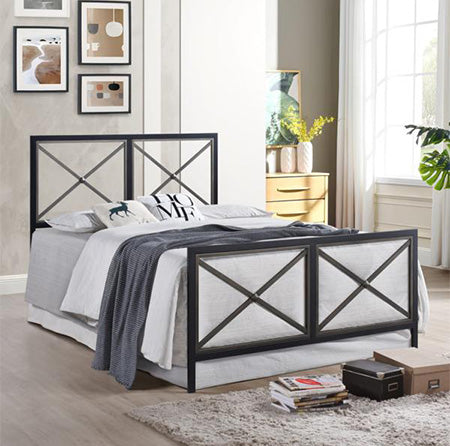 City Mattress Brody Metal Bed