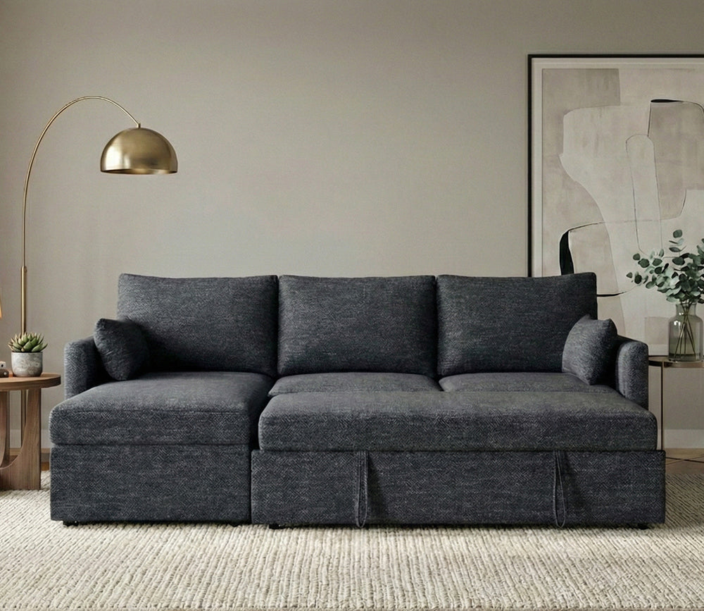 CM Home Amani Sectional Sleeper Sofa