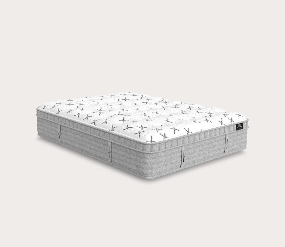 King Koil Intimate Serenity Euro Top Plush Mattress - silo angled view