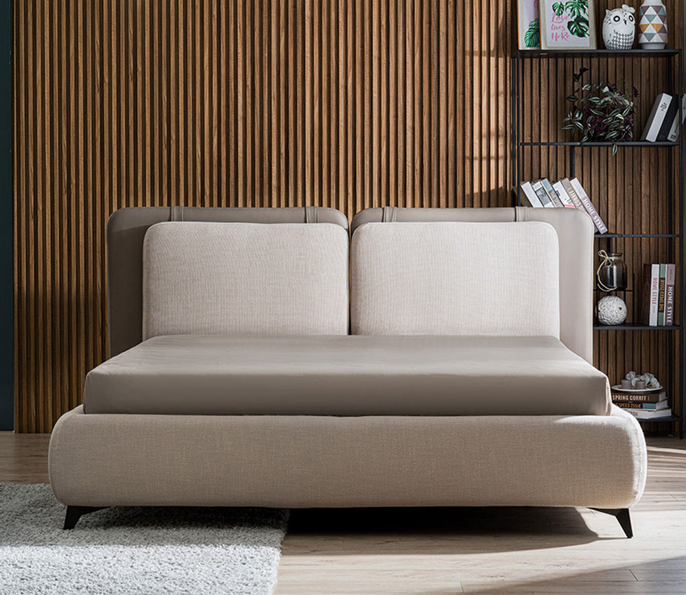 Ayla Linen Upholstered Storage Bed