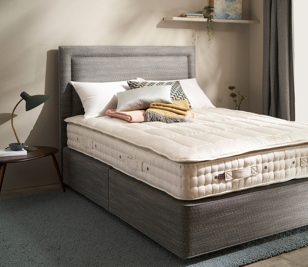 Vispring Heaven Mattress Topper lifestyle