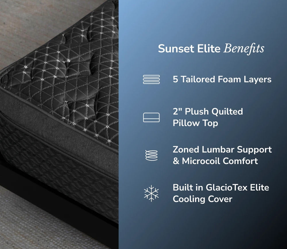 Helix Sunset Elite Mattress - benefits described