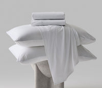 Hush Graph-Iced Ultra Cold Performance Sheet Set - White / Queen
