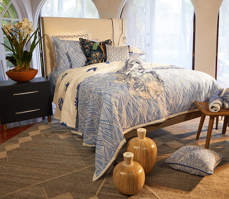 Villa by Classic Home Oasis Gray Multi Hand Woven Area Rug - Image 8