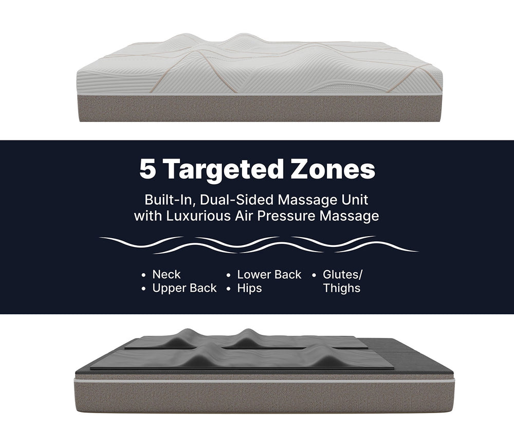 GhostBed Massage Foam Mattress