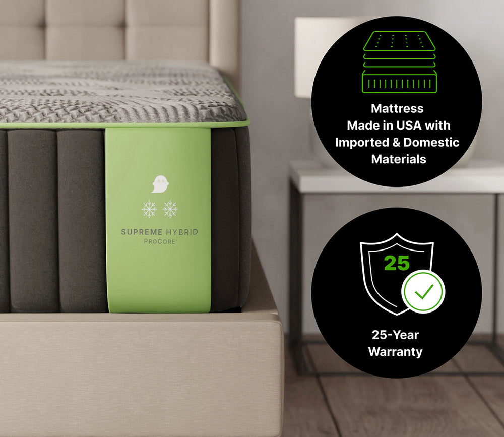 GhostBed Supreme Hybrid Mattress
