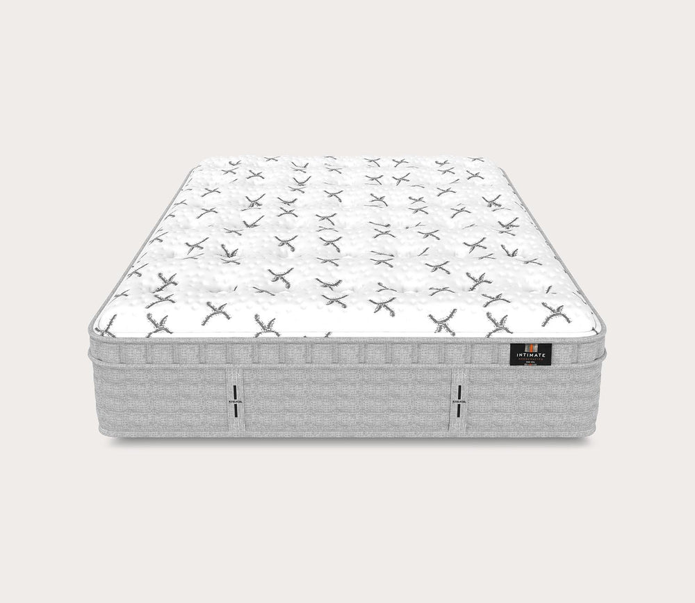 King Koil Intimate Serenity Euro Top Plush Mattress - silo head-on view