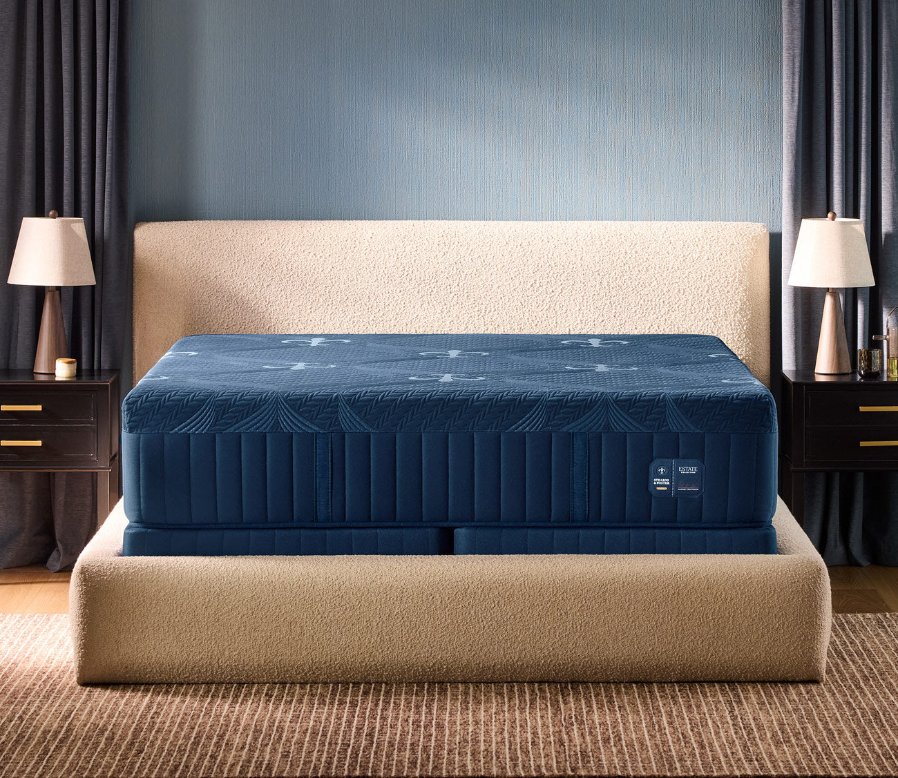 Room style image of Stearns & Foster Estate Medium Hybrid II Mattress