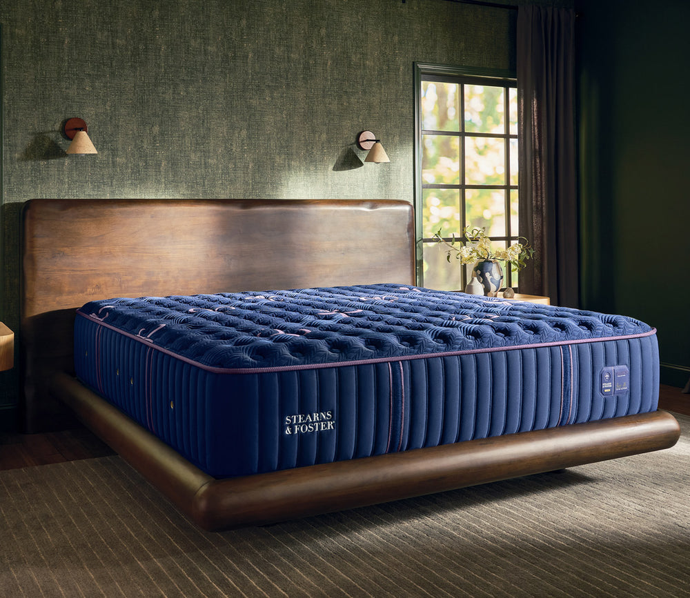 Room style of Stearns & Foster Legacy Medium II Mattress - angled view