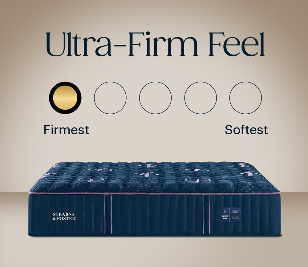 Stearns & Foster Legacy Ultra Firm II Mattress firmness scale - ultra firm