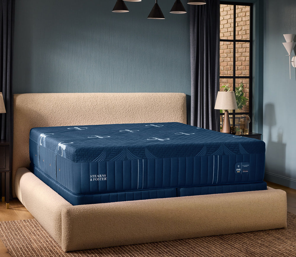 Room style image of Stearns & Foster Lux Estate Soft Hybrid II Mattress - angled view