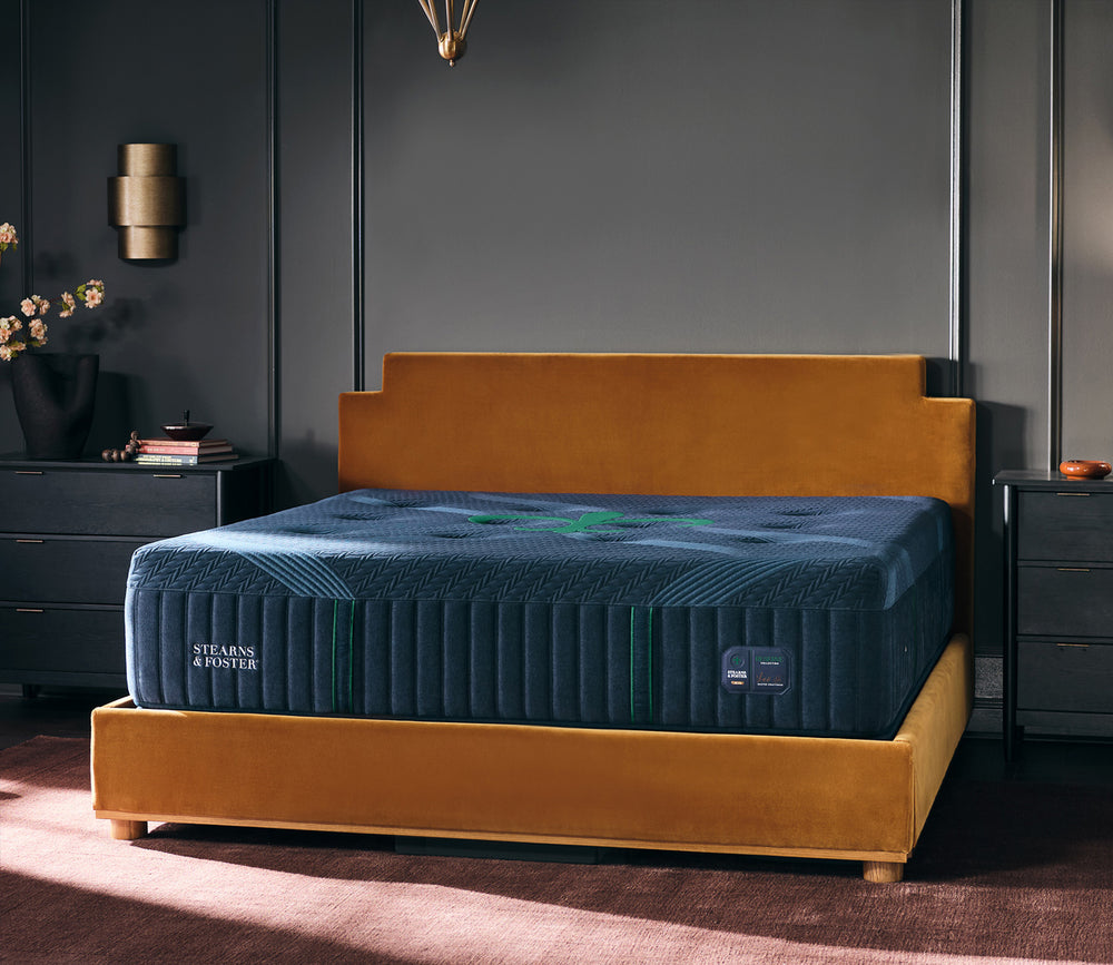 Room style image of Stearns & Foster Reserve Medium Hybrid II Mattress-angled view
