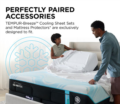 Thumbnail for Tempur-LUXEbreeze 2.0 Medium Hybrid Mattress - Image 14