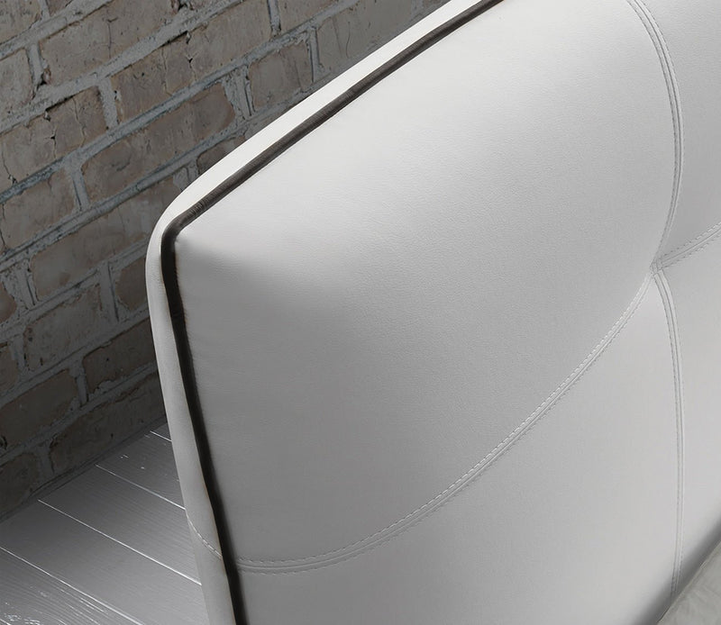 Aria Leather Upholstered Storage Bed - Image 3