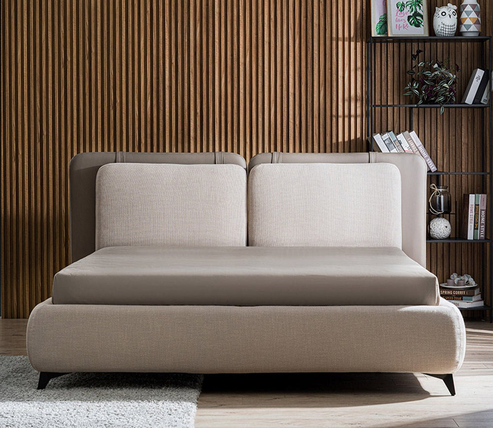 Ayla Linen Upholstered Storage Bed by Casa Bianca