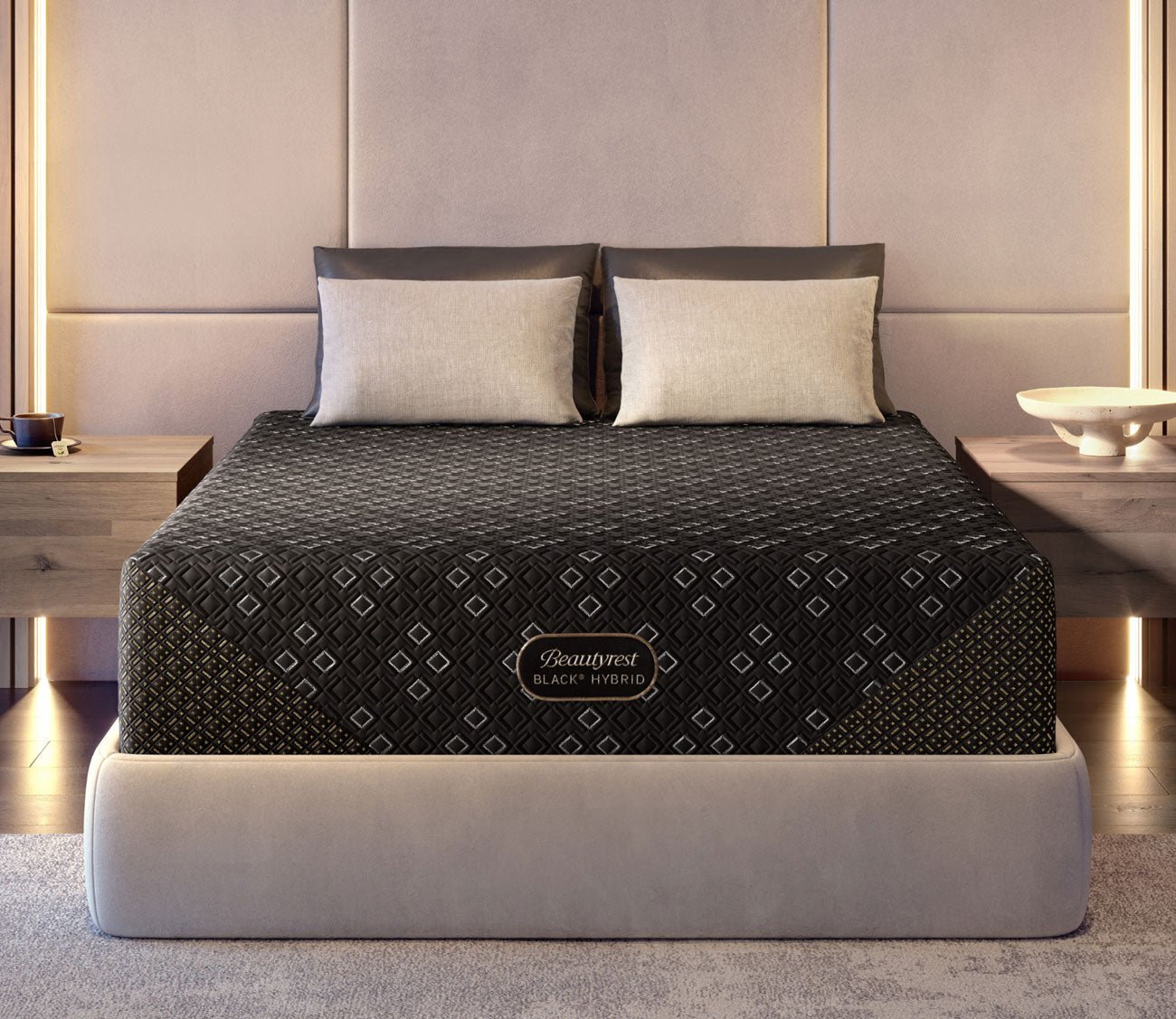 Beautyrest Black Hybrid Series Three XCS Plush Mattress by Simmons