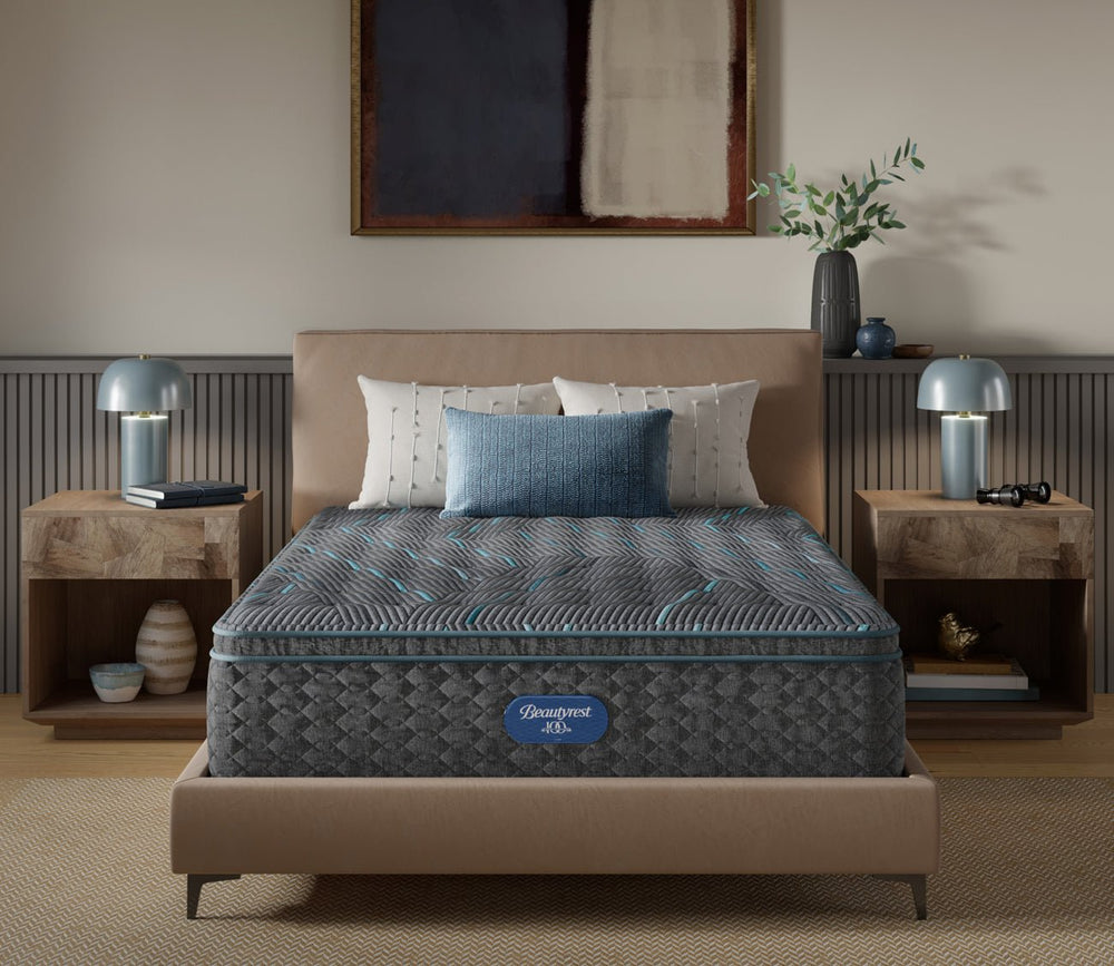 Core Level Premium Beautyrest Core Level 2 Medium Firm Pillow Top Innerspring Mattress ...
