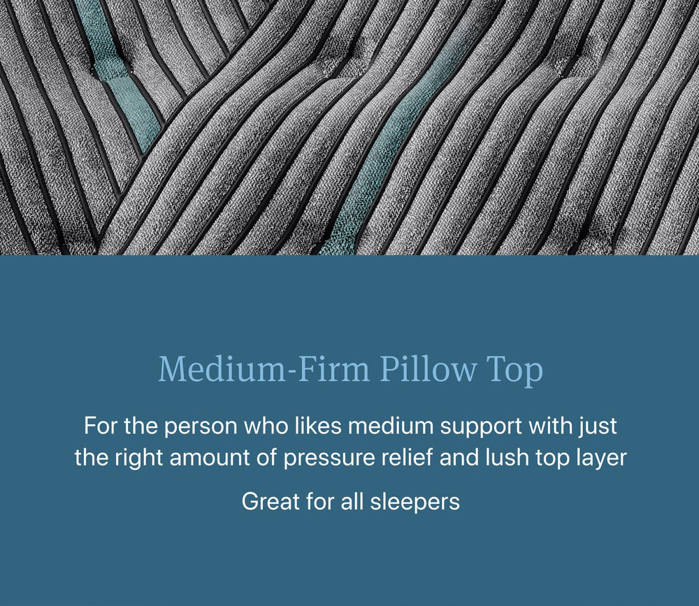 Beautyrest Sarasota Shores Medium - Firm Pillow Top Innerspring Mattress by Simmons