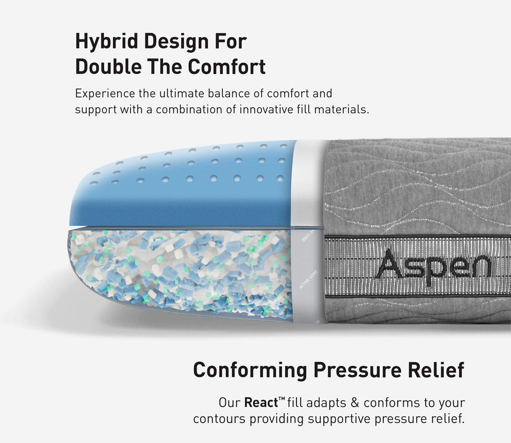 Bedgear Aspen Performance Pillow by Bedgear