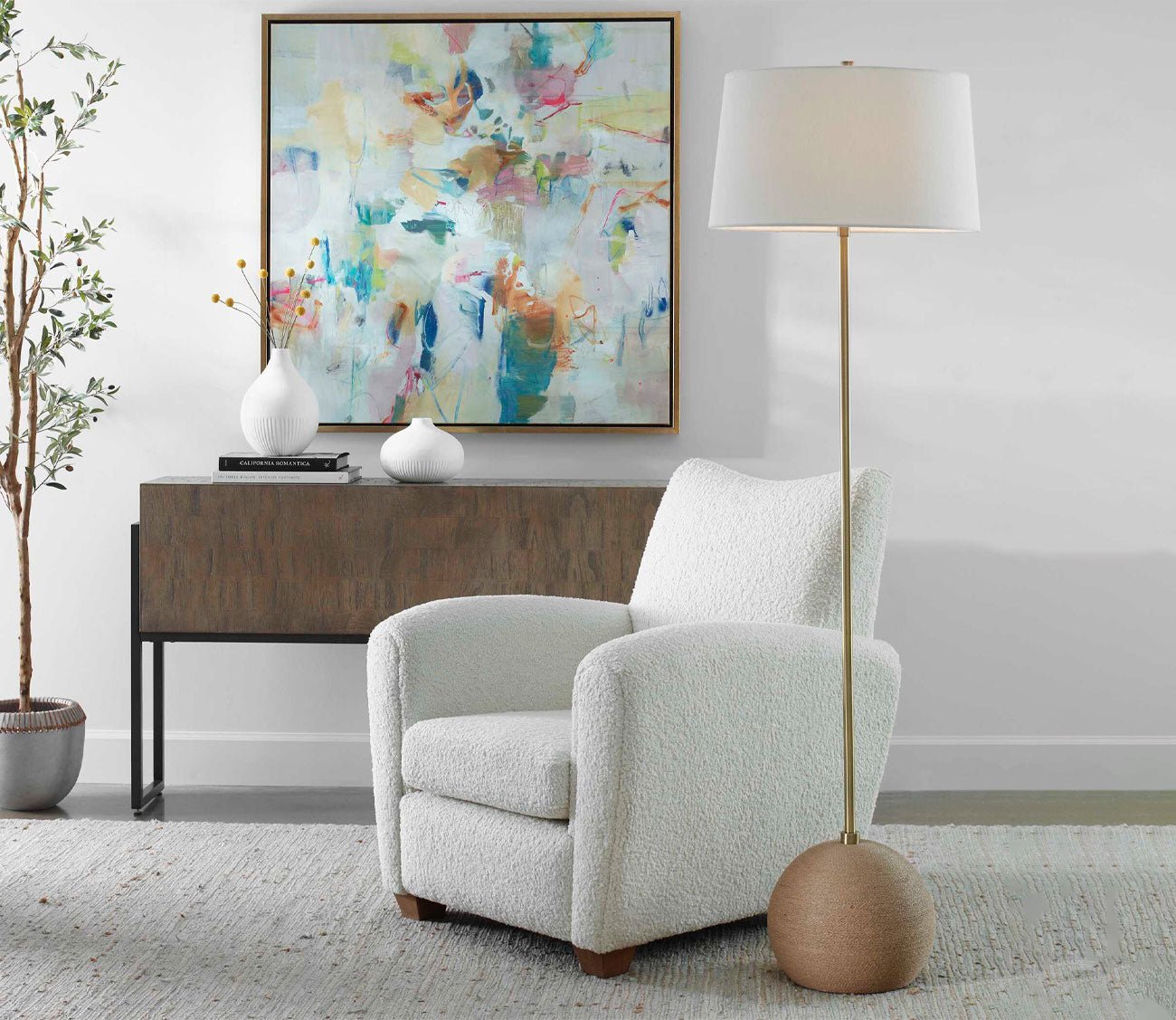Captiva Floor Lamp by UTTERMOST