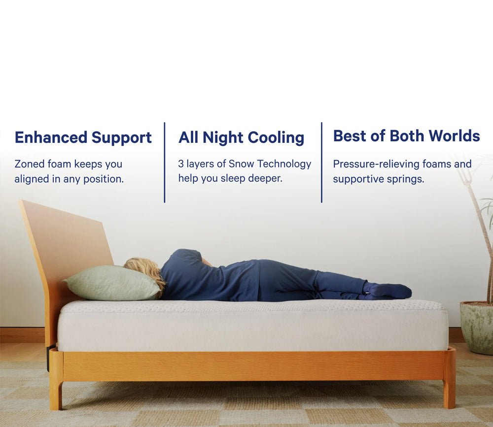 Casper Snow Hybrid Mattress by Casper