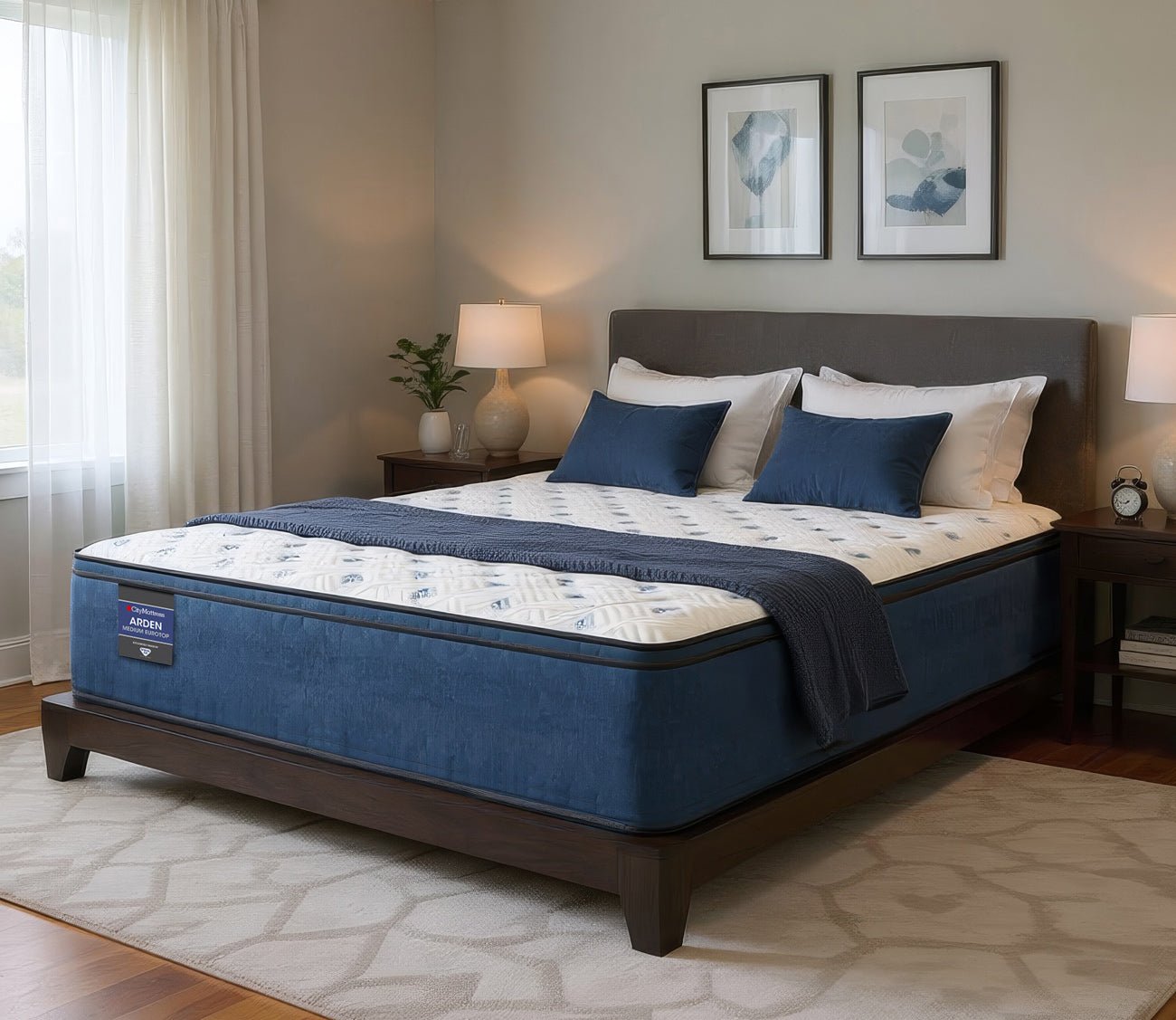 City Mattress Arden Medium EuroTop Innerspring Mattress by City Mattress