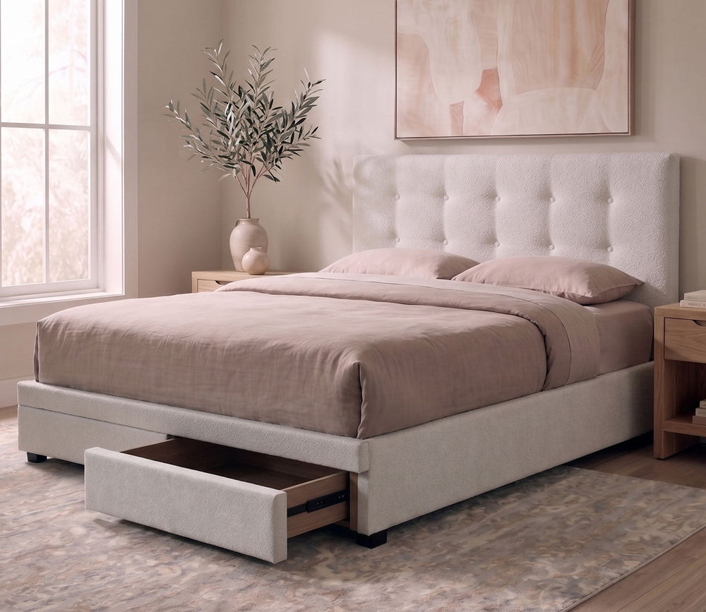 City Mattress Kemper Button Tufted Bed by City Mattress